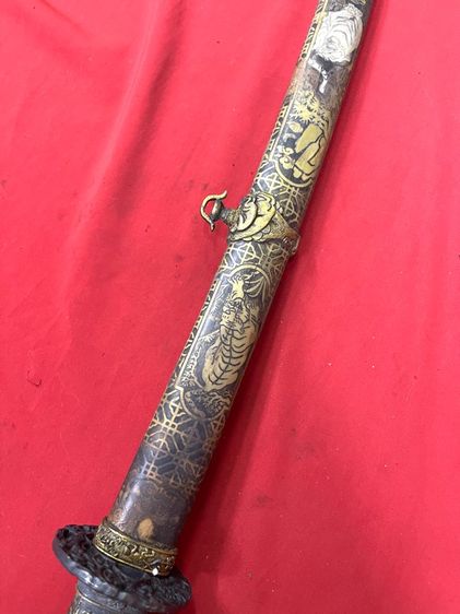 ดาบญี่ปุ่น ลายเสือกะไหล่เงิน รูปที่ 15