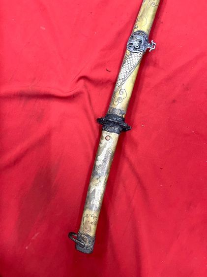 ดาบญี่ปุ่น ลายมังกรกะไหล่เงิน รูปที่ 4