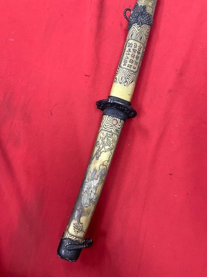 ดาบญี่ปุ่น ลายนักรบซามูไรขี่ม้า สะสม รูปที่ 6