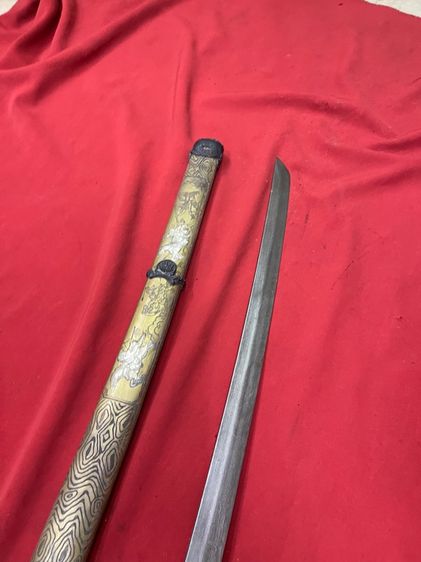 ดาบญี่ปุ่น ลายนักรบซามูไรขี่ม้า สะสม รูปที่ 17