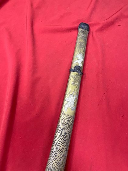 ดาบญี่ปุ่น ลายนักรบซามูไรขี่ม้า สะสม รูปที่ 8