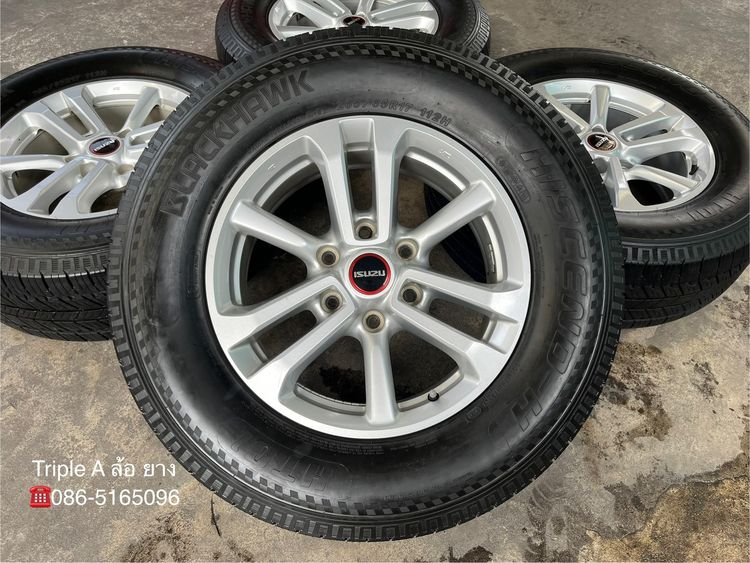 ✨ล้อแม็ก✨ISUZU D-Max ขอบ 17 พร้อมยาง 265-65-17 BLACKHAWK🌟ปี 23🌟 รูปที่ 2