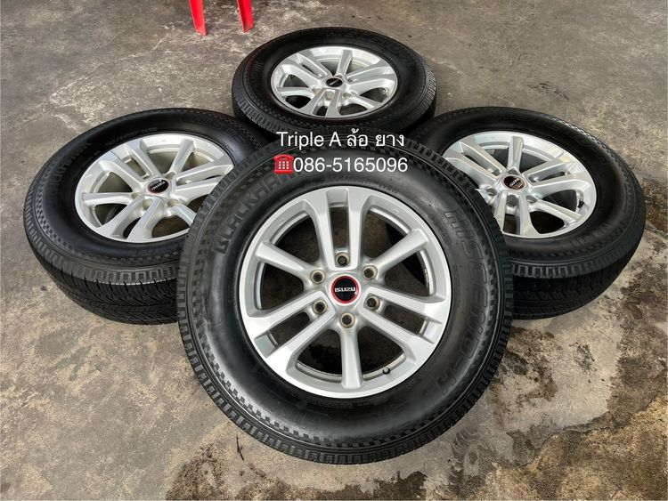 ✨ล้อแม็ก✨ISUZU D-Max ขอบ 17 พร้อมยาง 265-65-17 BLACKHAWK🌟ปี 23🌟