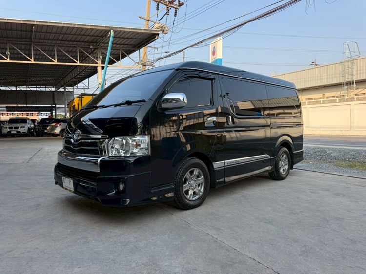 Toyota Ventury 2015 3.0 V Sedan ดีเซล ไม่ติดแก๊ส เกียร์อัตโนมัติ ดำ รูปที่ 2