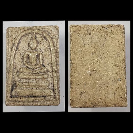 พระสมเด็จเนื้อจัด พ.ศ.2409 จำนวน10องค์ รูปที่ 9