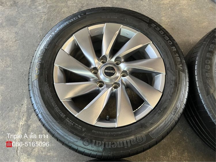 ✨ล้อแม็กป้ายแดงแถมยาง✨ISUZU ขอบ 18 สีเทา💖สภาพดี💖 รูปที่ 4