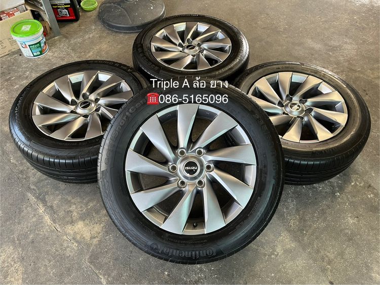 อื่นๆ อะลูมิเนียมอัลลอย 18" ✨ล้อแม็กป้ายแดงแถมยาง✨ISUZU ขอบ 18 สีเทา💖สภาพดี💖