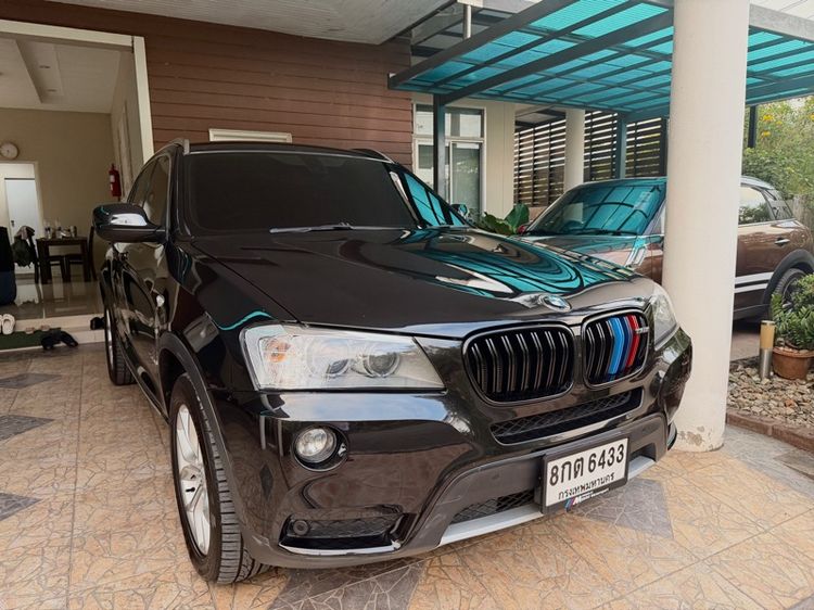 รถ BMW X3 2.0 xDrive20d 4WD สี ดำ