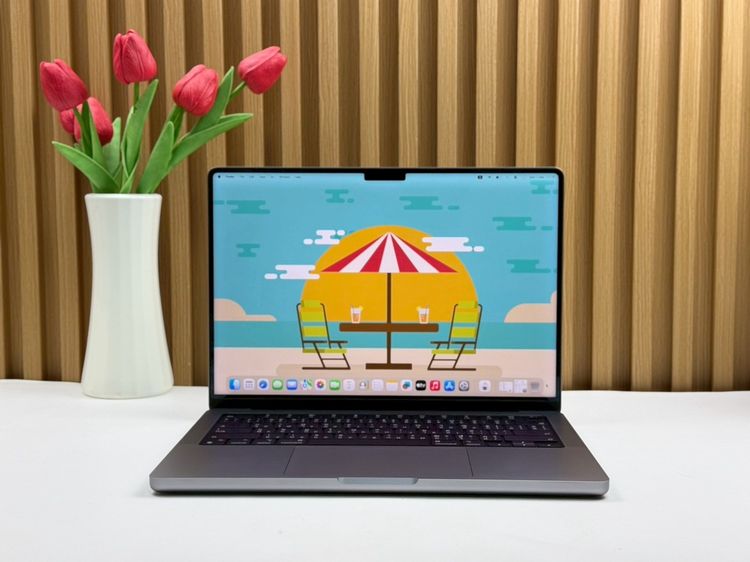 Apple Mackbook Pro 14 Inch แมค โอเอส 16 กิกะไบต์ อื่นๆ ไม่ใช่ MacBook Pro 14-inch M1Pro Ram16GB SSD512GB SpaceGray 