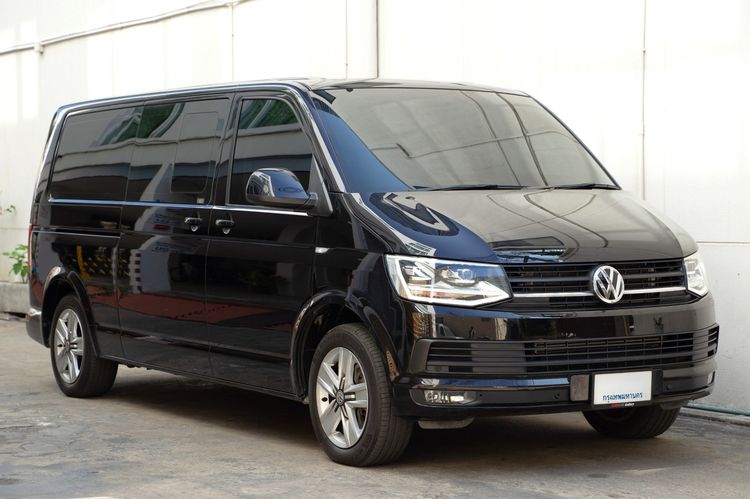 Volkswagen Caravelle 2020 2.0 TDi Van ดีเซล ไม่ติดแก๊ส เกียร์อัตโนมัติ ดำ