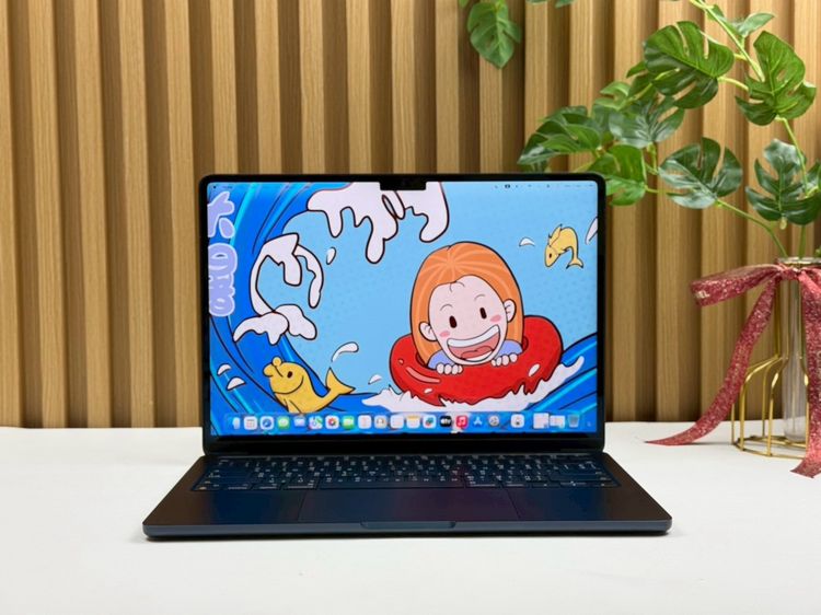 Apple แมค โอเอส 8 กิกะไบต์ อื่นๆ ไม่ใช่ MacBook Air 13.6-inch M2 2022 Ram8GB SSD256GB Midnight 
