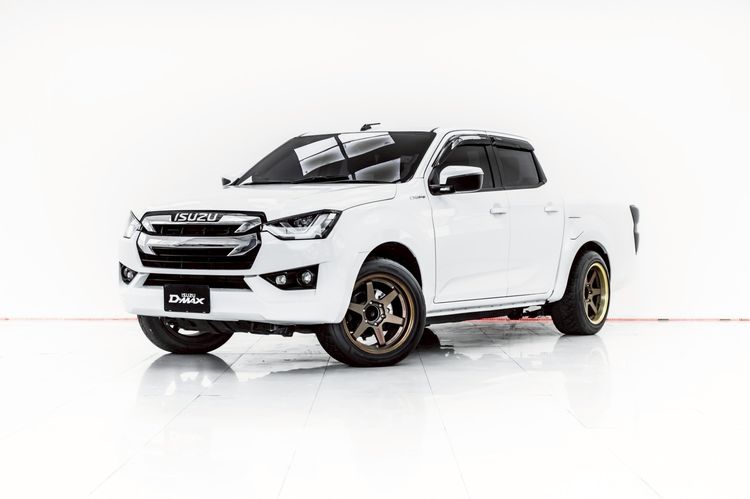 รถ Isuzu D-MAX 1.9 L สี ขาว