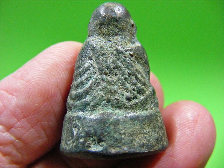 เนื้อสัมฤทธิ์ รูปหล่อหลวงพ่อเงิน เก่าๆ  รูปที่ 2