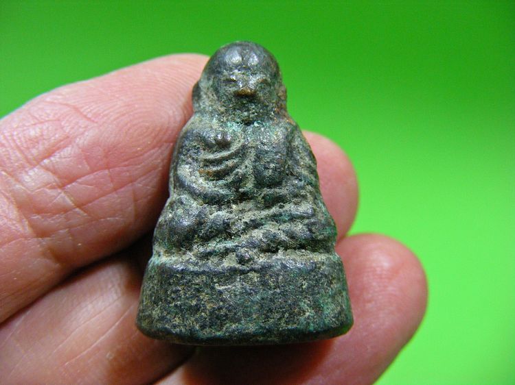 เนื้อสัมฤทธิ์ รูปหล่อหลวงพ่อเงิน เก่าๆ  รูปที่ 3