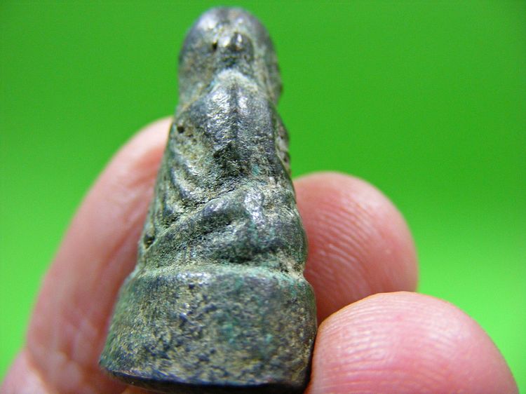 เนื้อสัมฤทธิ์ รูปหล่อหลวงพ่อเงิน เก่าๆ  รูปที่ 11