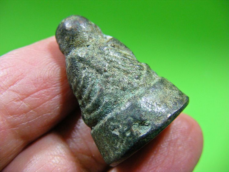 เนื้อสัมฤทธิ์ รูปหล่อหลวงพ่อเงิน เก่าๆ  รูปที่ 6