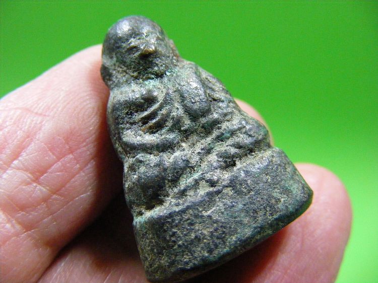 เนื้อสัมฤทธิ์ รูปหล่อหลวงพ่อเงิน เก่าๆ  รูปที่ 9