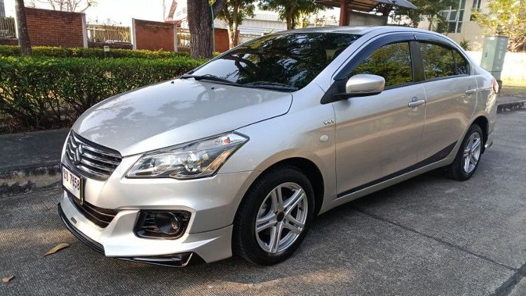 Suzuki Ciaz 2017 1.2 Gl Plus Sedan เบนซิน ไม่ติดแก๊ส เกียร์อัตโนมัติ เทา