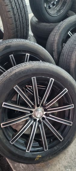 (ขายแล้ว)17" ใส่5รู114 ,5รู100ใส่ Civic 5 รู Camry Accord Teana HRV CRV Nissan X Trail Nissan Juke ซิลฟี่ กระบะ 5 รู 114 ,5รู100 ได้ทุกรุ่น ไม่แตกไม่ร้าว มีริ้วรอยตามการใช้งาน รูปที่ 8