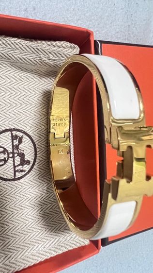 กำไลHermesสีโรสโกลด์ กับสีขาว รูปที่ 3