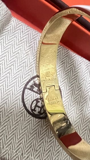 กำไลHermesสีโรสโกลด์ กับสีขาว รูปที่ 4