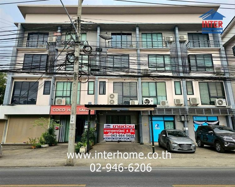 อาคารพาณิชย์ 4 ชั้น 26.6 ตร.ว. หมู่บ้านเดอะรักษ์ รามอินทรา 65 ใกล้ตลาดถนมมิตร ซอยรามอินทรา65 ถนนรามอินทรา ถนนซอยรามอินทรา65 เขตบางเขน 