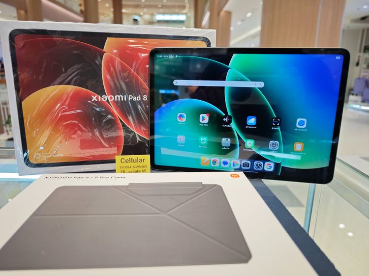 Xiaomi Pad 8 128GB เพิ่งใช้1วัน พร้อมเคสแท้ ประกันศูนย์ไทยปีกว่า ครบกล่อง รูปที่ 2