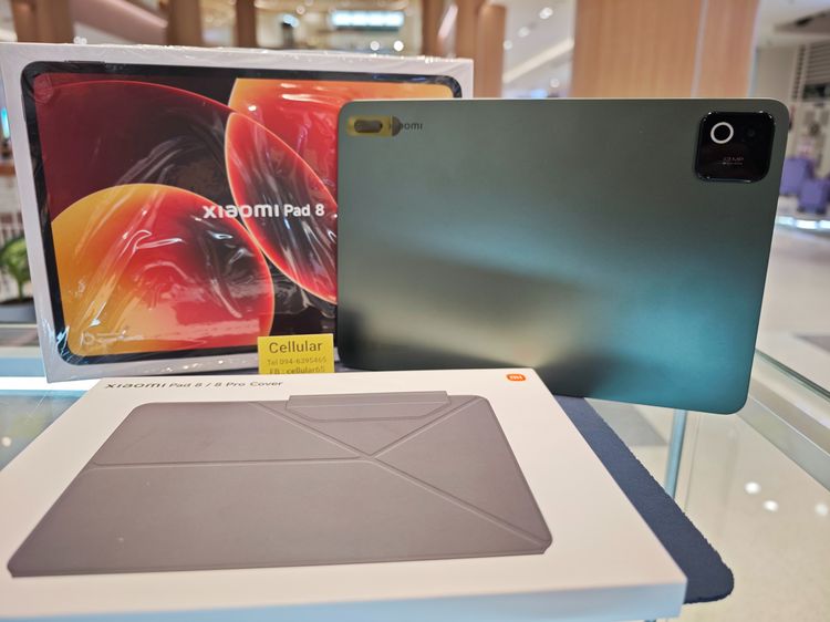 128 GB Xiaomi Pad 8 128GB เพิ่งใช้1วัน พร้อมเคสแท้ ประกันศูนย์ไทยปีกว่า ครบกล่อง