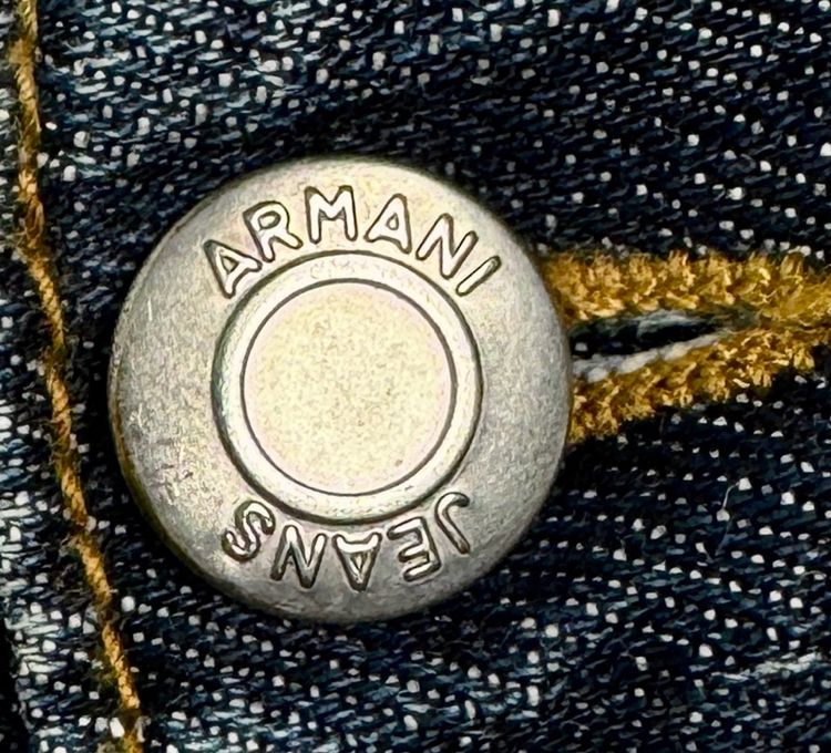 ⚠️โลโก้เด่น‼️กางเกงยีนส์ ARMANI JEANS ของแท้ รูปที่ 6