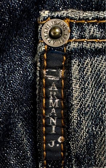 ⚠️โลโก้เด่น‼️กางเกงยีนส์ ARMANI JEANS ของแท้ รูปที่ 5