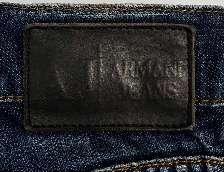 ⚠️โลโก้เด่น‼️กางเกงยีนส์ ARMANI JEANS ของแท้ รูปที่ 3