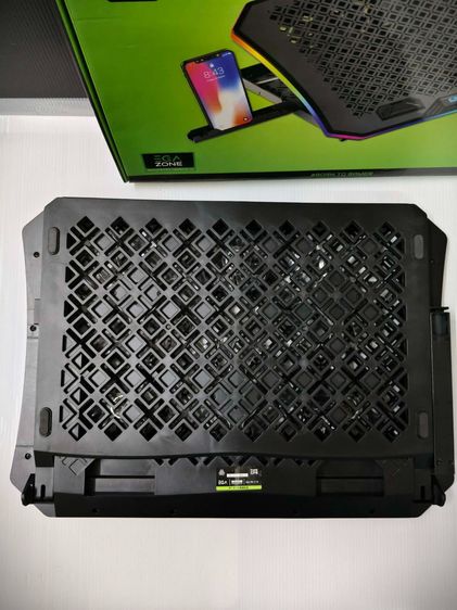 พัดลมระบายความร้อน Notebook EGA Type CP3 ปรับความเร็วได้ มีไฟ RGB ใช้งานได้ปกติ รูปที่ 7