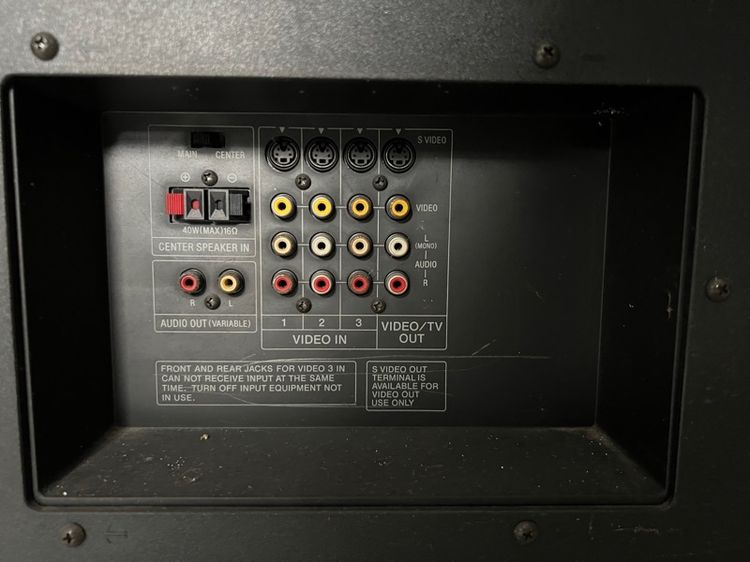 โทรทัศน์ SONY model no. KP-E53MN11 รูปที่ 5