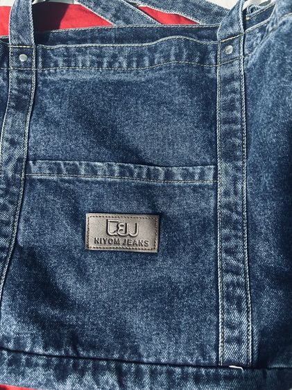 ไม่ระบุ น้ำเงิน ผ้า กระเป๋ายีนส์