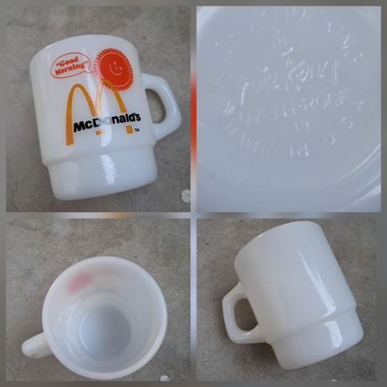 เซรามิคเก่า แก้ว Fire King McDonald U.S.A.