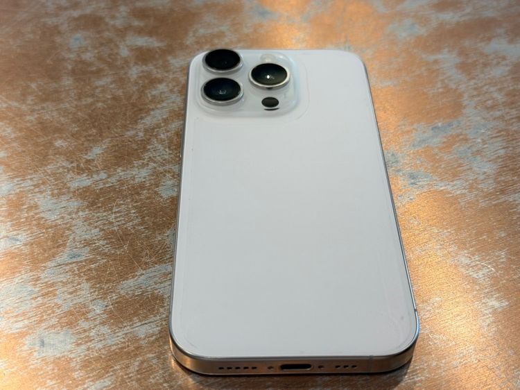 iPhone 16 Pro 128GB สีขาว เครื่องสภาพดี ใช้งานเอง ดูแลดีมาก รูปที่ 8