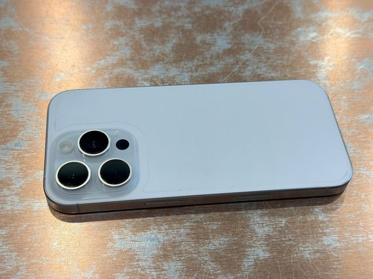 iPhone 16 Pro 128GB สีขาว เครื่องสภาพดี ใช้งานเอง ดูแลดีมาก รูปที่ 7