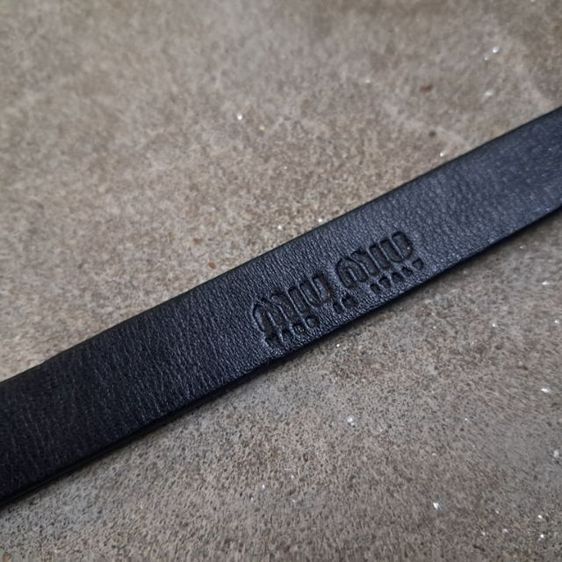 เข็มขัด miu miu  วินเทจ สภาพสวย รูปที่ 9