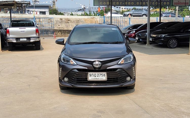 Toyota Vios 2021 1.5 Mid Sedan เบนซิน ไม่ติดแก๊ส เกียร์อัตโนมัติ เทา รูปที่ 2