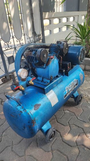 ปั๊มลมPUMA 64ลิตร 1แรง ดูดอัดตัดต่อ ใช้งานปกติ รูปที่ 4