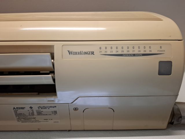 ขายด่วน แอร์Mitsubishi Mr.slim 18,000BTUเปิดแล้วเย็นเจี๊ยบ เพียงแค่ต้องแก้ระบบswing โทร.สอบถามได้   รูปที่ 3