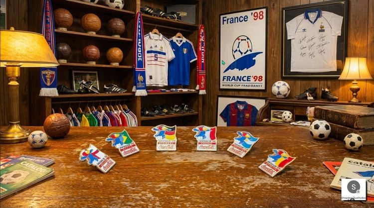 🛒 โปร3️⃣3️⃣ให้ส่วนลด 9 เปอร์เซ็นต์ 🚚 พร้อมส่งฟรี ⚽ FIFA World cup 1998 Coca-Cola pin badge set