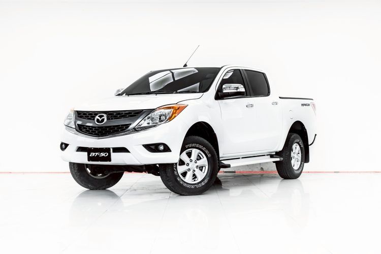 รถ Mazda BT-50 Pro 2.2 Hi-Racer สี ขาว