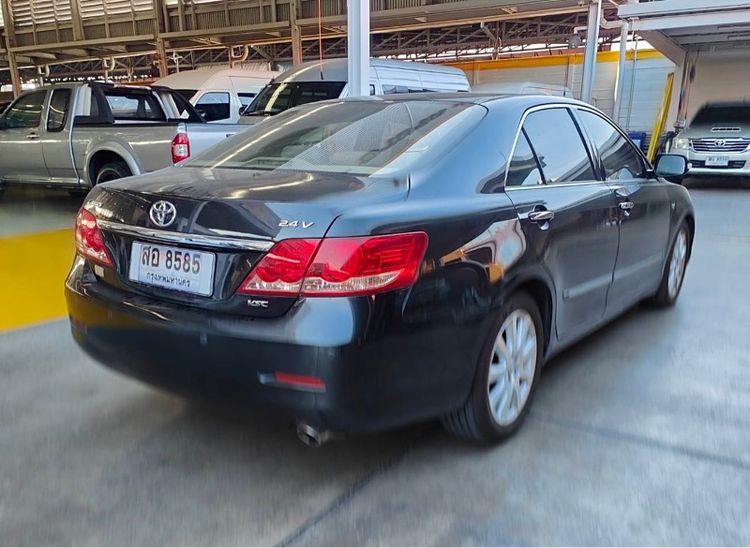 Toyota Camry 2007 2.4 V Sedan เบนซิน ไม่ติดแก๊ส เกียร์อัตโนมัติ ดำ รูปที่ 3