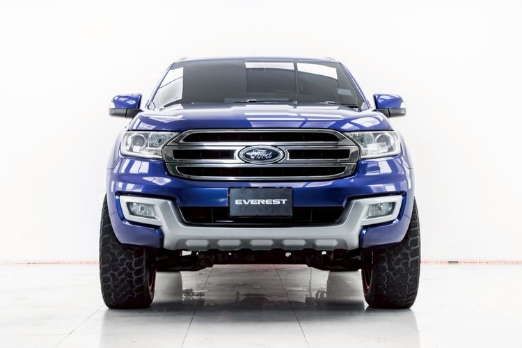 Ford Everest 2016 2.2 Titanium Utility-car ดีเซล ไม่ติดแก๊ส เกียร์อัตโนมัติ น้ำเงิน รูปที่ 4