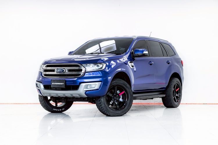 Ford Everest 2016 2.2 Titanium Utility-car ดีเซล ไม่ติดแก๊ส เกียร์อัตโนมัติ น้ำเงิน