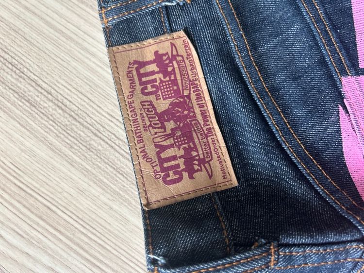 A bathing ape jeans มือ 2 รูปที่ 3