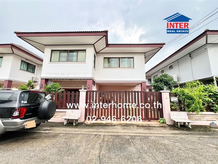 บ้านเดี่ยว 2 ชั้น 50 ตร.ว. หมู่บ้าน บ้านเฉลิมสุวรรณ ซอยนวมินทร์163 แยก17 ถนนนวมินทร์ ถนนนวลจันทร์ เขตบึงกุ่ม กรุงเทพมหานคร