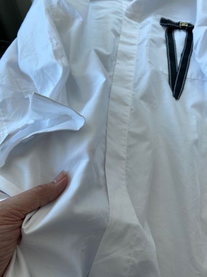 ชาแนล เดรสเชิ้ต สภาพใหม่เอี่ยม เนื้อผ้าดีมาก รูปที่ 7