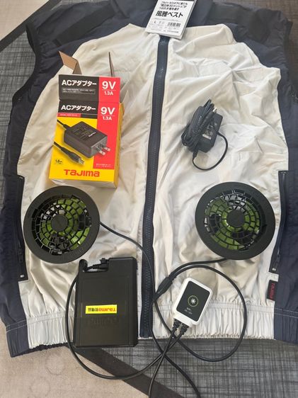 เสื้อติดผัดลมระบายอากาศขณะทำงาน Tajima ญี่ปุ่น รูปที่ 2